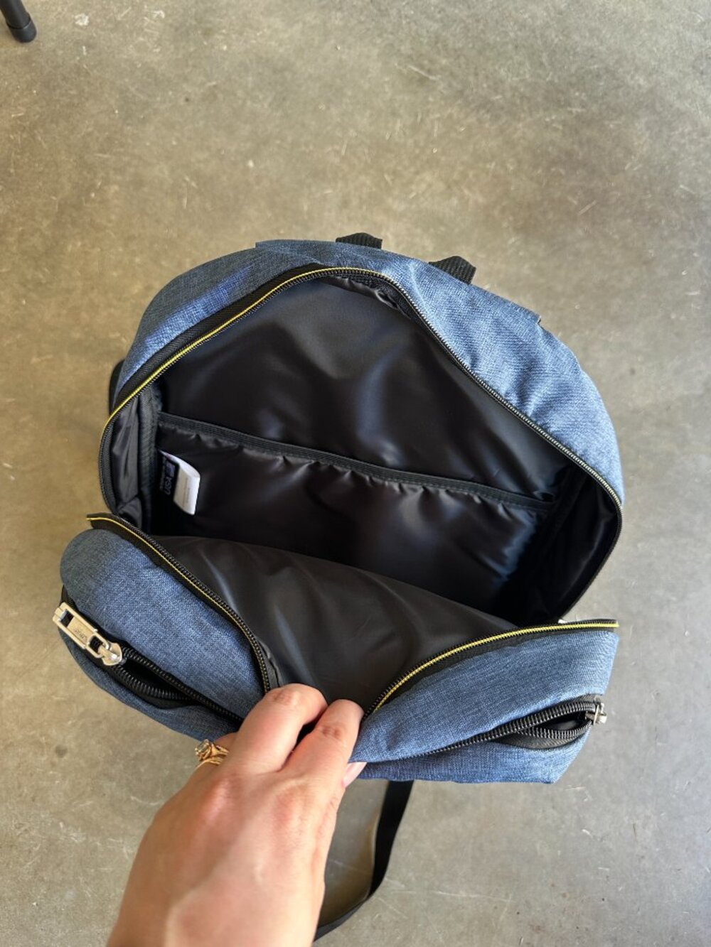 Solite Blue Backpack | NWOT - Picture 4 of 6
